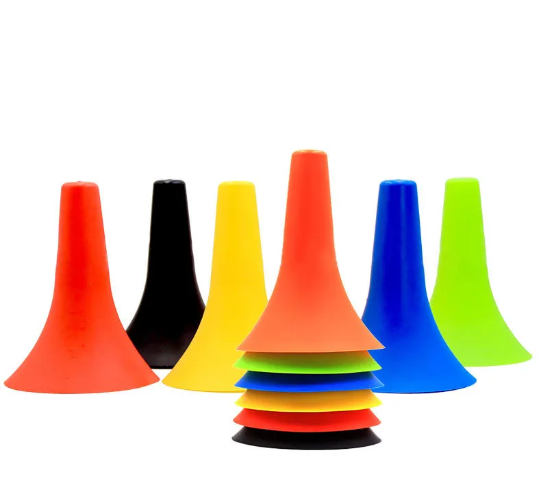 New Product Outdoor Sports Equipment Horn Shape Soccer Football Agility Training Cones