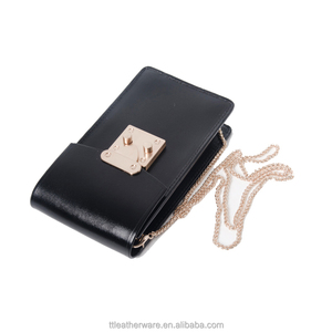 Women Veg Tanned Leather Mini Phone Bag Shoulder Crossbody Bag - Product Image 5