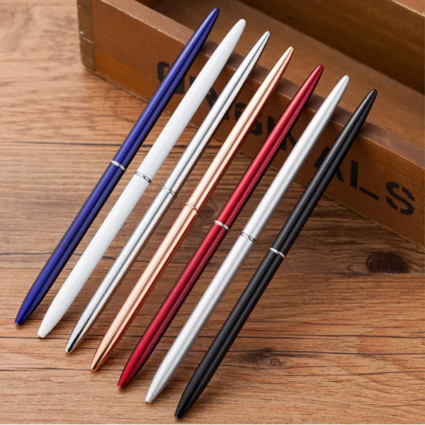 2024 Easy to Take metal twist slim hotel pen red/blue/gold/rose gold/matt black slim ballpoint personalized pen monogrammed pens