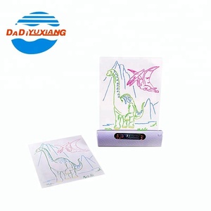 LED lueur magique <span class=keywords><strong>3d</strong></span> planche à dessin avec des lunettes - Product Image 1