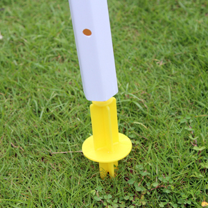 Ensemble de filet de <span class=keywords><strong>volley</strong></span>-ball extérieur professionnel PVC/PE matériel réglable 155-216CM équipement de cour Portable écologique pour arrière-cour - Product Image 4