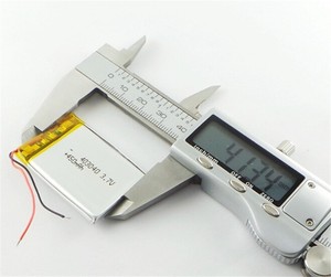 ליתיום פולימר סוללות 3.7V 430mah 450mAh <span class=keywords><strong>403040</strong></span> נטענת Lipo סוללה עבור אוזניות - Product Image 6