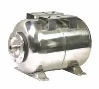 Tanque de pressão horizontal do tanque de pressão 24l, aço inoxidável