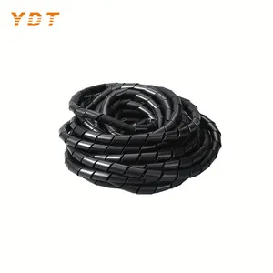 Fscat Cable Tidy Alambre Aislamiento Espiral Banda de envoltura Espiral Bobinado Alambre Bandas de envoltura Material Pe