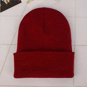 Bonnet en acrylique tricoté chaud d'hiver <span class=keywords><strong>color</strong></span>é en gros - Product Image 3