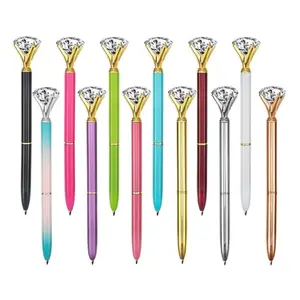 Oempromo customized crystal pen diamond ballpoint pens