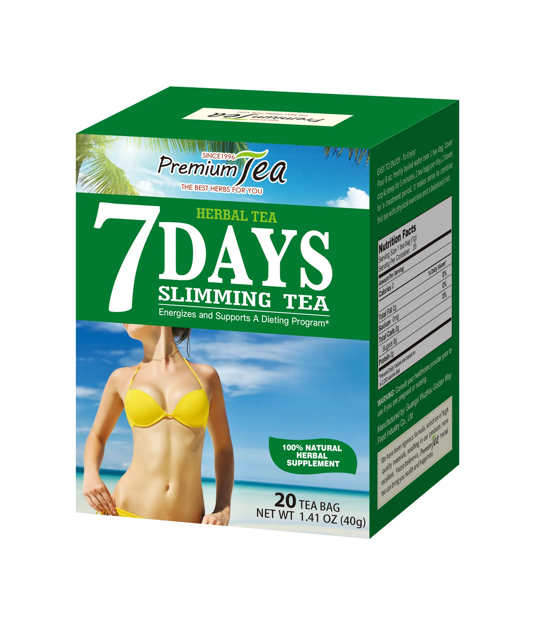 7 दिनों हर्बल weightloss स्लिमिंग वजन घटाने चाय