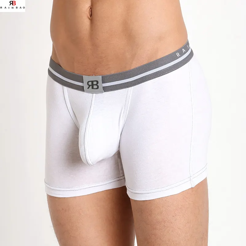 Benutzerdefinierte unterwäsche 95% baumwolle 5% elasthan herren erwachsene unisex unterwäsche boxershorts