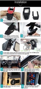 Novatek 96658 Cachée Wifi 1080P WDR Enregistreur De Voiture Avant et Arrière - Product Image 5
