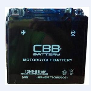 Аккумуляторная батарея для мотоцикла CBB 12В 9Ah 12N9-BS - Product Image 1