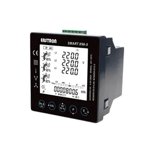 Smart X96-5F Three Phase Multifunction 85 Electric Parameters Measured 2~63rd THD RS485 Modbus/Mbus Digital Panel Meter