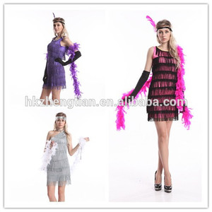 Chine fournisseur en gros sexy <span class=keywords><strong>costume</strong></span> de fantaisie pour femmes robe flapper <span class=keywords><strong>1920</strong></span>'s halloween <span class=keywords><strong>costume</strong></span> taille: s-2xl - Product Image 1