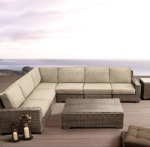 Combinación diseñado salón rattan, sofá y <span class=keywords><strong>mesa</strong></span> de café de jardín hotel muebles de exterior - Product Image 3