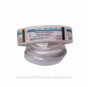De vinilo impreso anti holograma Falso 10 ml KX-9 300 MG/ML de testosterona 25 mg inyección USP vial privado etiqueta rollos - Product Image 2