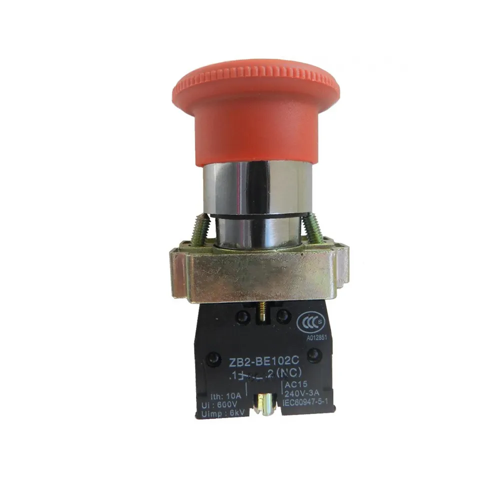 XB2 30MM BS442 BS445 40MM XB2-BS542 BS521 BS531 BS545 60MM BS621 BS631 BS642 turn to release Emergency Stop Push Button Switch