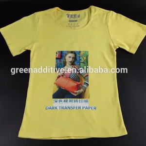 Tối T-Shirt chuyển giấy A4 kích thước cho bông vải/chuyển giấy cho nước cơ sở sắc tố máy in phun/tối chuyển giấy