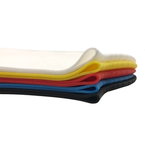 De silicona adulto gorra de natación con escultural de natación sombrero para equipo de <span class=keywords><strong>club</strong></span> nadador - Product Image 6