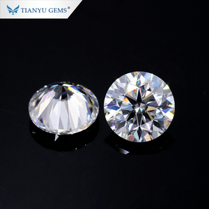 Tianyu gemas a granel 1.5 quilates estrella corte mejor anillo de <span class=keywords><strong>diamante</strong></span> sintético descolorido DF - Product Image 2