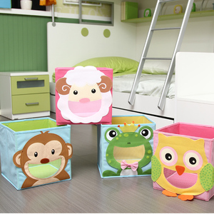 china wholesale ornament animal storage box cardboard storage cube
