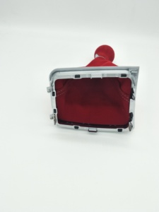 Cubierta de perilla de cambio de marchas Manual de línea roja de cuero genuino para Volkswagen <span class=keywords><strong>GOLF</strong></span> <span class=keywords><strong>7</strong></span> VII MK7 5G1 711 113 D - Product Image 5
