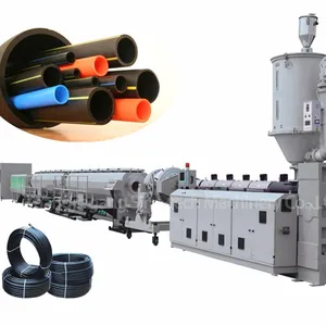 Plastic PE Pipe Making line ,Urban Building Water Supply Pipe Extruder