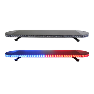 Luz de barra de advertencia montada en el techo del coche de barra de luces de ambulancia impermeable ámbar con altavoz de sirena - Product Image 6