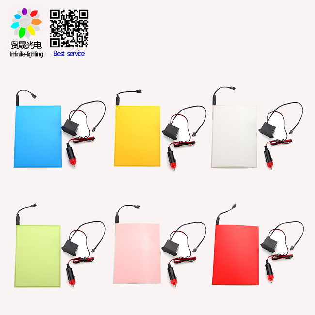 Заводской поставщик, режущие электролюминесцентные панели, Эл-лента или Эл-листы, синий лист электролюминесцентной подсветки