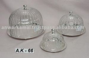 Le support de gâteau en laiton place 3 pièces décoratives pour la table à manger - Product Image 2