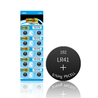 Baterai Sel Tombol AG 1.5V Seri LR41 Ag3 untuk Termometer