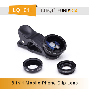 Teléfono móvil 3 1 lente con ojo de pez Macro lente gran angular para Samsung para HTC - Product Image 6