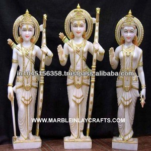 Statue de Ram Darbar en marbre - Product Image 1