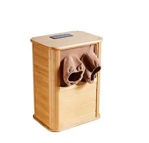 Wooden steam far infrared foot sauna for relax