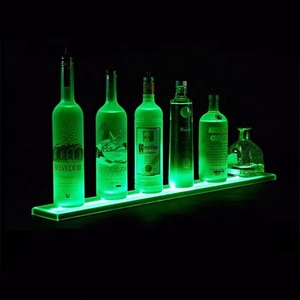 Magasin d'<span class=keywords><strong>alcool</strong></span> personnalisé acrylique LED lumières bière vin bouteilles présentoir support <span class=keywords><strong>mural</strong></span> <span class=keywords><strong>alcool</strong></span> vin affichage <span class=keywords><strong>mural</strong></span> - Product Image 2
