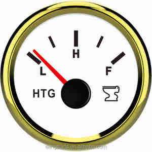 Auto Marine Tenue Réservoir Jauge Mètre 0-190ohm 52mm 9-32 V Avec Rétro-Éclairage - Product Image 5