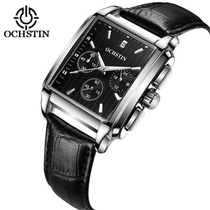 OCHSTIN Chronograph Men's Watch Men Watches Male GQ063 Casual Top Quartz Wristwatch Clocks <strong>Stopwatch</strong>