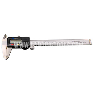 เครื่องมือวัดระบบเมตริก/นิ้ว,<span class=keywords><strong>เวอร์</strong></span><span class=keywords><strong>เนีย</strong></span>คาลิปเปอร์ดิจิทัลแบบแข็งทำจากสเตนเลส - Product Image 2