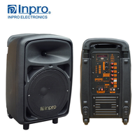 INPRO Rechargeable Nirkabel Portabel Suara Sistem Pa Speaker Amplifier Dibuat Di Taiwan