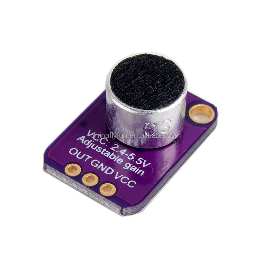 みんと GY-MAX4466 Microphone Sensor - Adjustable Gain for Arduino