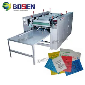 BEST SALE SMALL PRINTER PP WOVEN BAG 3 COLOR LOGO FLEXO PRINTING MACHINE FOR SALE PRICE