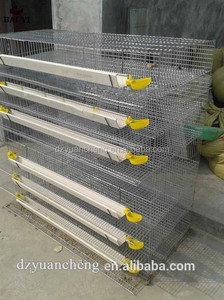 Galvanizli H Tipi Katmanlı Bıldırcın Kafesleri Satılık Aksesuarlar Ile - Product Image 4