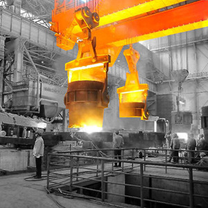China nucleón marca 100 ton eléctrico doble viga <span class=keywords><strong>colgante</strong></span> magnético <span class=keywords><strong>precio</strong></span> grúa - Product Image 1
