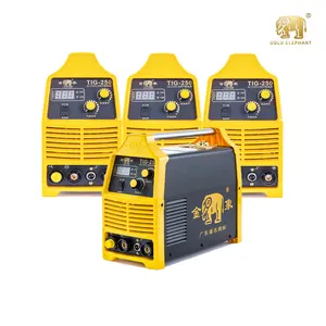 Using the best electronic Tig 250 Dc firm welding TIG-250 3 in 1 pulse mig tig welding machine tig mig weld