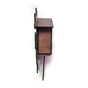 Horloge murale décorative 2019, puzzles en bois 3D, souvenir, jouet <span class=keywords><strong>pour</strong></span> enfant, horloge <span class=keywords><strong>coucou</strong></span> avec pendule à oscillation automatique - Product Image 3