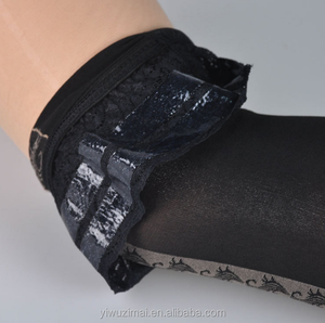 Medias de silicona hasta el <span class=keywords><strong>muslo</strong></span> con efecto tatuaje y espalda transparente, estilo sexy de BEILEISI - Product Image 4