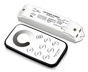 T1 + R1-010V Einfache fashion design einfache installation wireless touch RF remote 0/1-10 V analog PWM5V und PWM10V signal LED dimmer