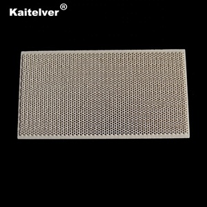 Plaque <span class=keywords><strong>en</strong></span> céramique <span class=keywords><strong>en</strong></span> nid d'abeille pour cuisinière à gaz/burner/chauffage/sécheuse/grill/burner infrarouge à gaz - Product Image 1