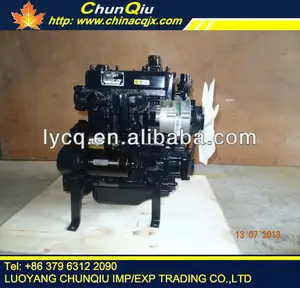 Двухбарабанный дорожный каток YTO Luoyang LTC3B/YZC3/YZC4, дизельный двигатель ZN390Q для продажи
