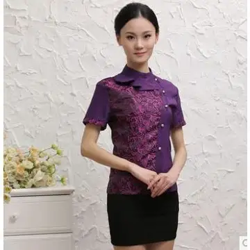 Передняя офисная модная Униформа регистрации в отеле