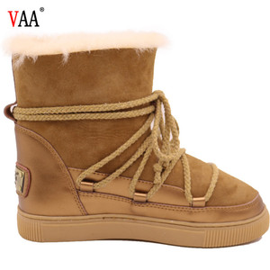 Bottes imperméables en daim pour femmes, chaussures imperméables, à la mode, meilleur prix, échantillons gratuit, - Product Image 2