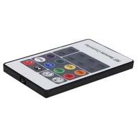 Mini contrôleur de bandes LED avec télécommande sans fil, RF, rvb, DC 5V-24V, 12a, 17 clés, pour changer la lumière